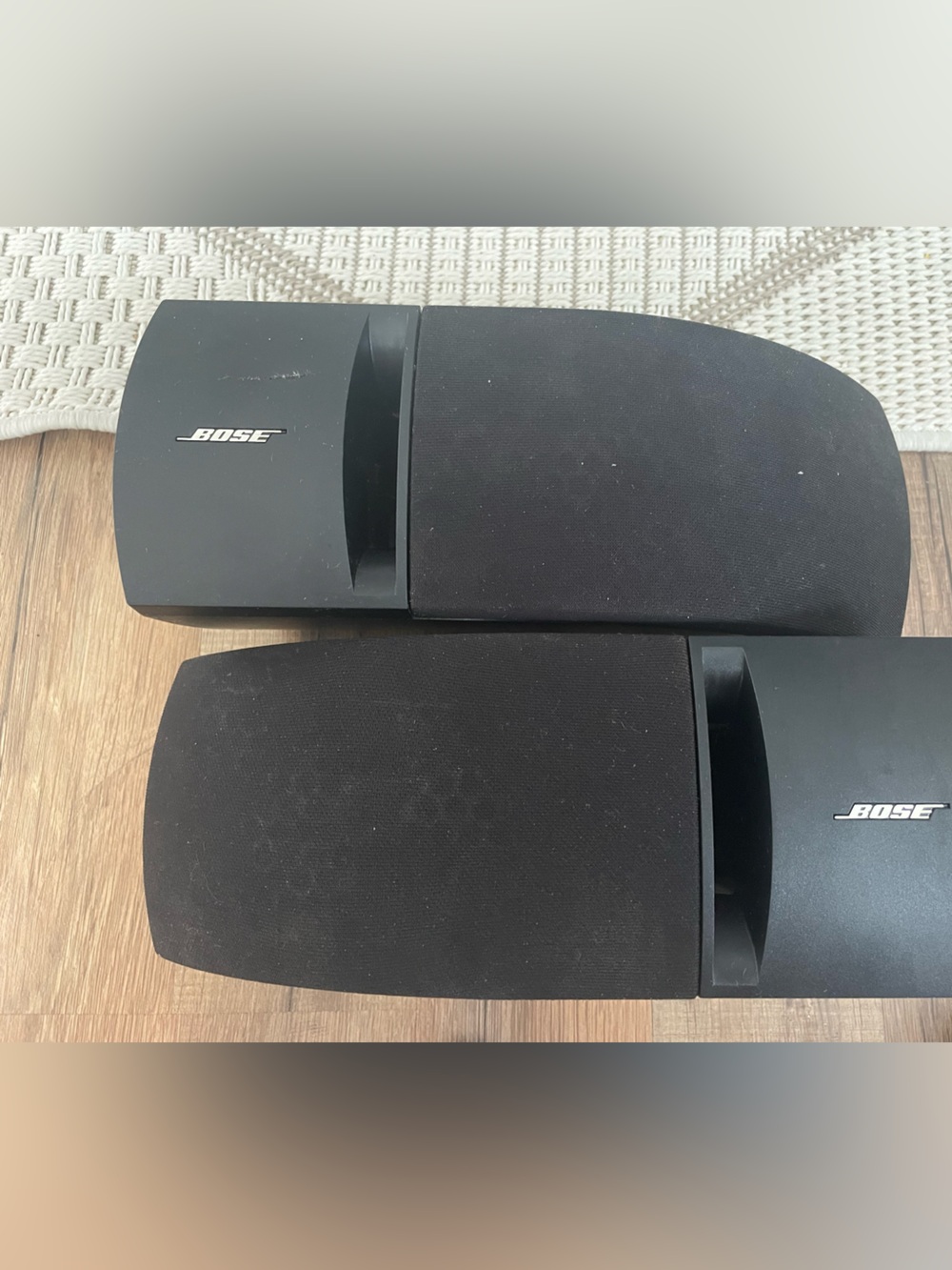 Bose 161 Shelf Speakers Black Tested & Working